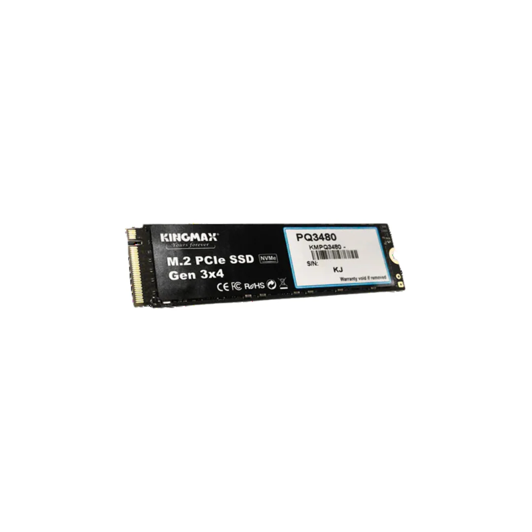 Kingmax PQ3480 M.2 512GB PCIe 2280 NVMe SSD Gen3x4 KMPQ3480-512G Read Up to 2300MB/s, Write Up to 1700MB/s, 3D NAND, SLC Caching Technology - Image 2