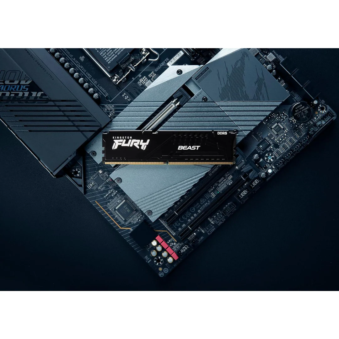 Kingston Fury Beast 32GB 2x16 DDR5 6000MT/s CL30 Desktop Memory KF560C30BBK2-32 - Image 4