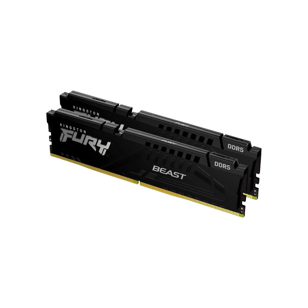 Kingston Fury Beast 32GB DUAL DDR5 6000MT/s CL30 KF560C30BBEK2-32 Desktop Memory