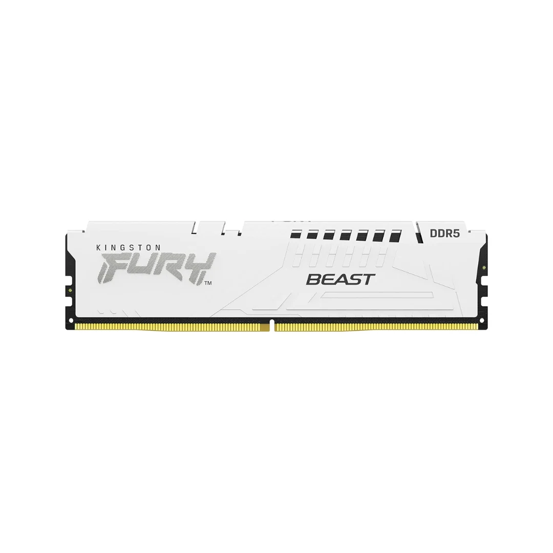 Kingston Fury Beast 32GB DUAL DDR5 6000MT/s CL30 White KF560C30BWEK2-32 - Image 2