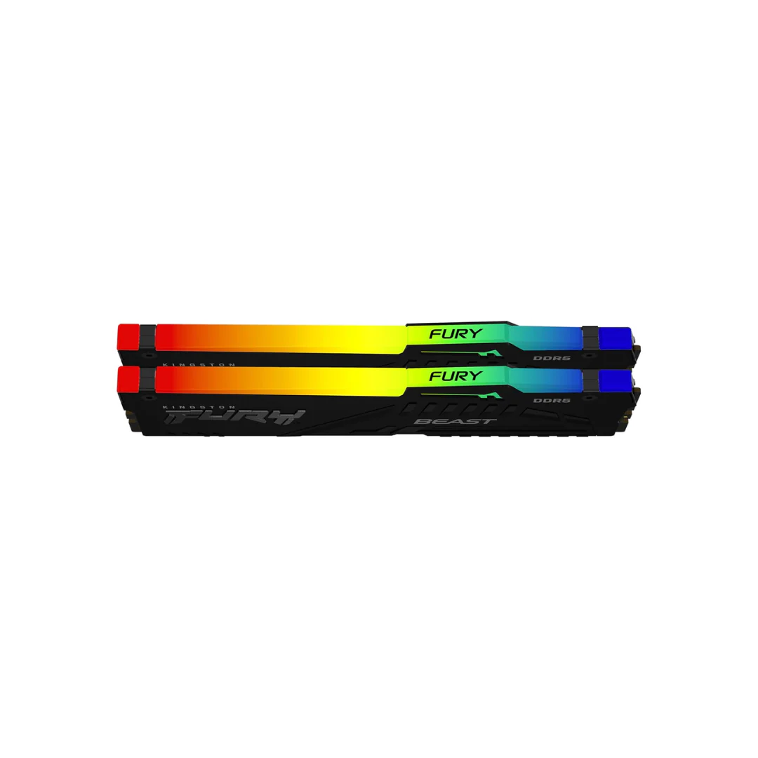 Kingston Fury Beast 64GB 32Gx2 DDR5 6000MTs KF560C36BBEAK2-64 Desktop Memory - Image 3
