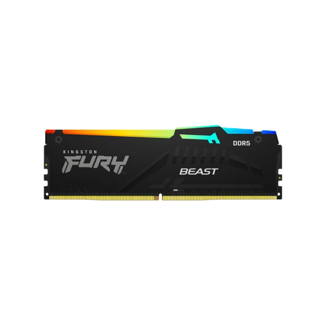 Kingston Fury Beast RGB 16GB single DDR5 6000MT/s CL30 KF560C30BBEA-16