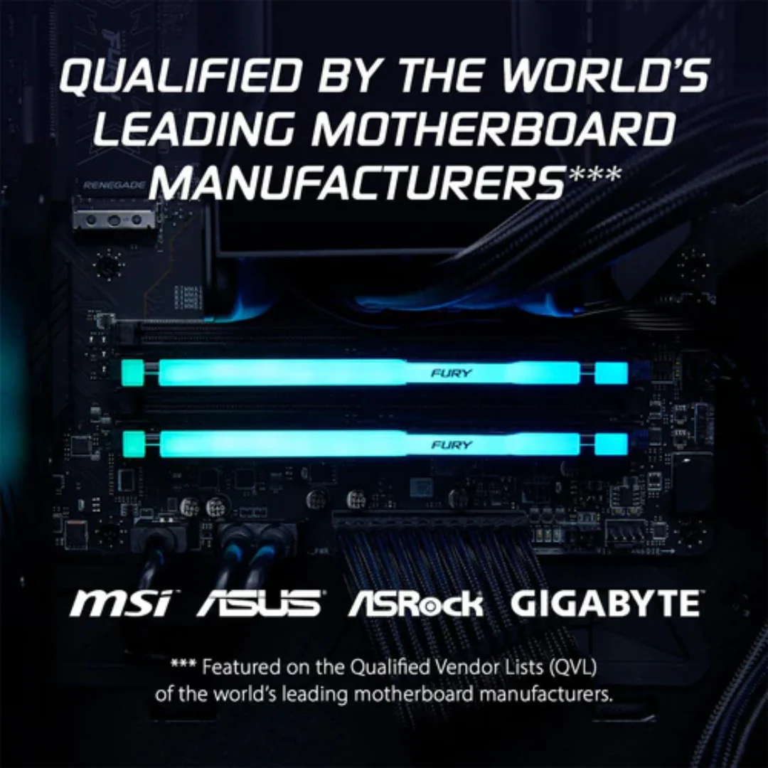 Kingston Fury Beast RGB 16GB single DDR5 6000MT/s CL30 KF560C30BBEA-16 - Image 3