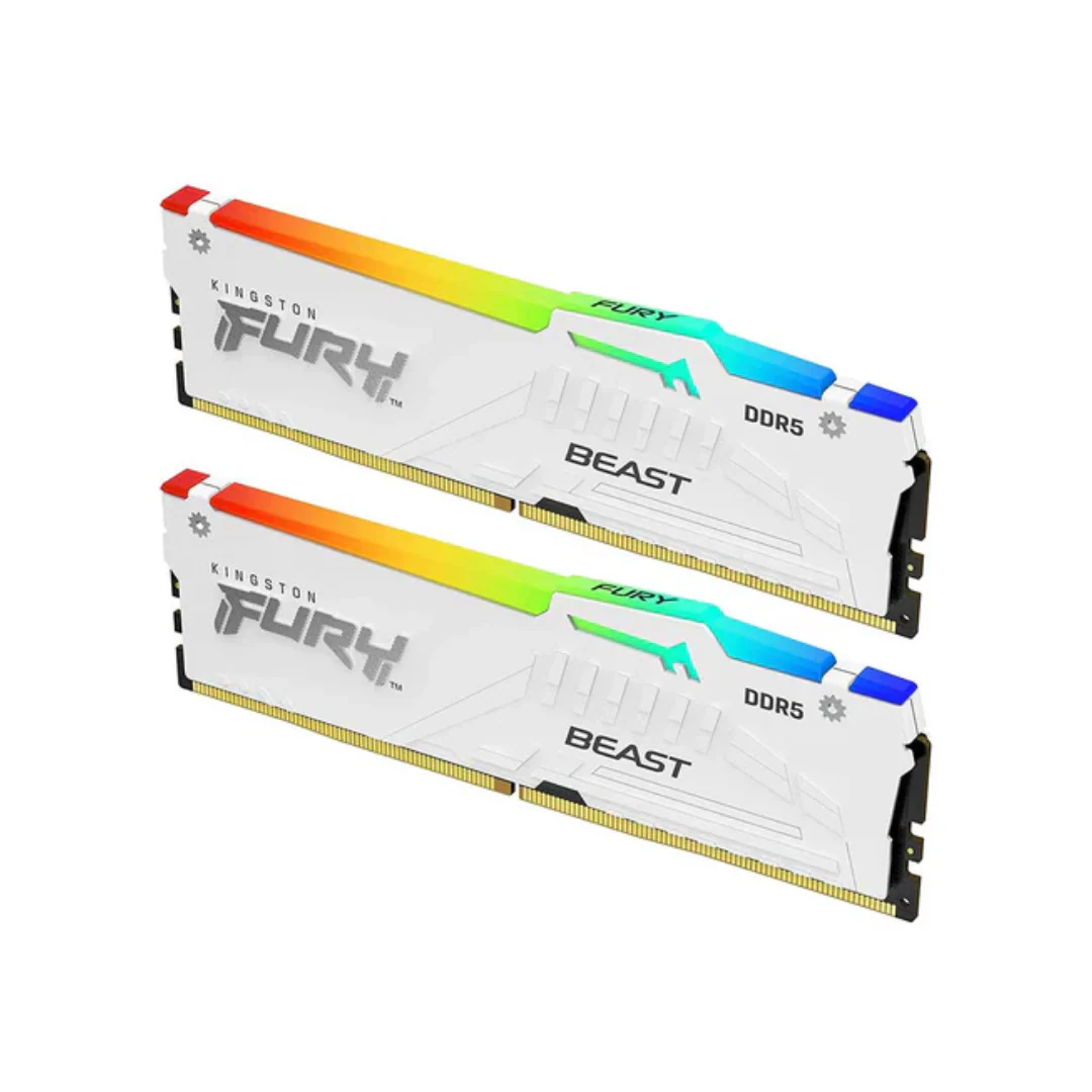 Kingston Fury Beast RGB 32GB 16Gx2 DDR5 5600MT/s CL36 KF556C36BWEAK2-32 Desktop Memory - Image 2