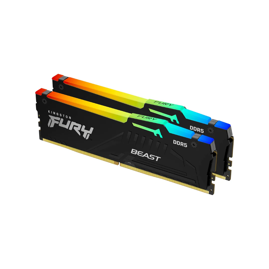 Kingston Fury Beast RGB 32GB DUAL DDR5 6000MT/s CL30 KF560C30BBAK2-32 - Image 2