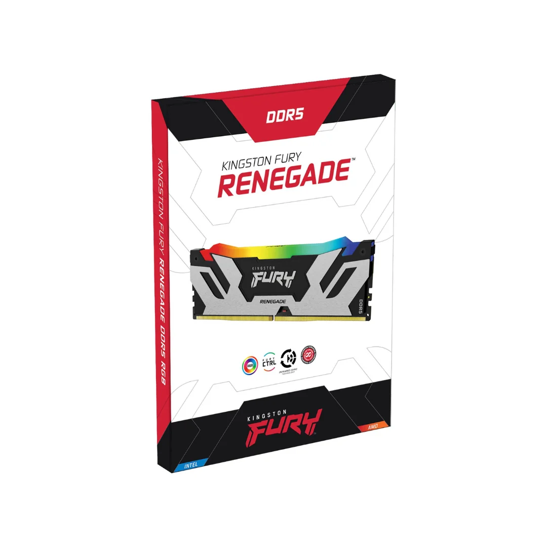 Kingston FURY Renegade RGB 16GB single DDR5 6400 CL32 Gaming Desktop Memory KF564C32RSA-16 - Image 3