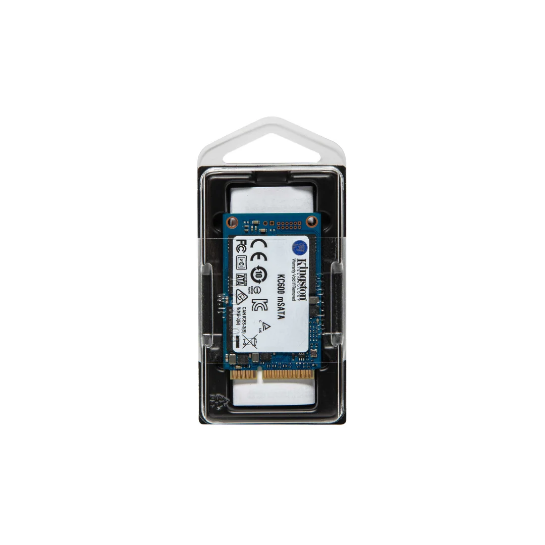 Kingston KC600 mSATA 2.5" SATA III 3D TLC NAND Internal SSD Drive ( SKC600MS/1024G - SKC600MS/512G ) - Image 3