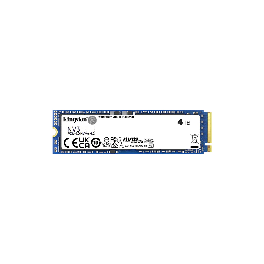 Kingston NV3 M.2 4TB NVMe PCIe 4.0 SSD SNV3S/4000G