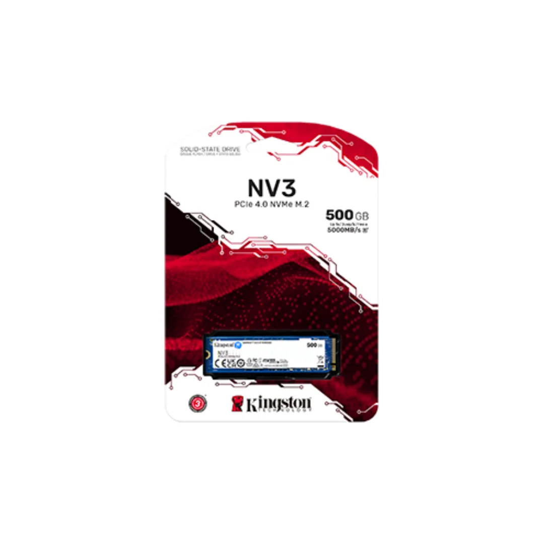 Kingston NV3 M.2 500GB NVMe PCIe 4.0 SSD SNV3S/500G - Image 3