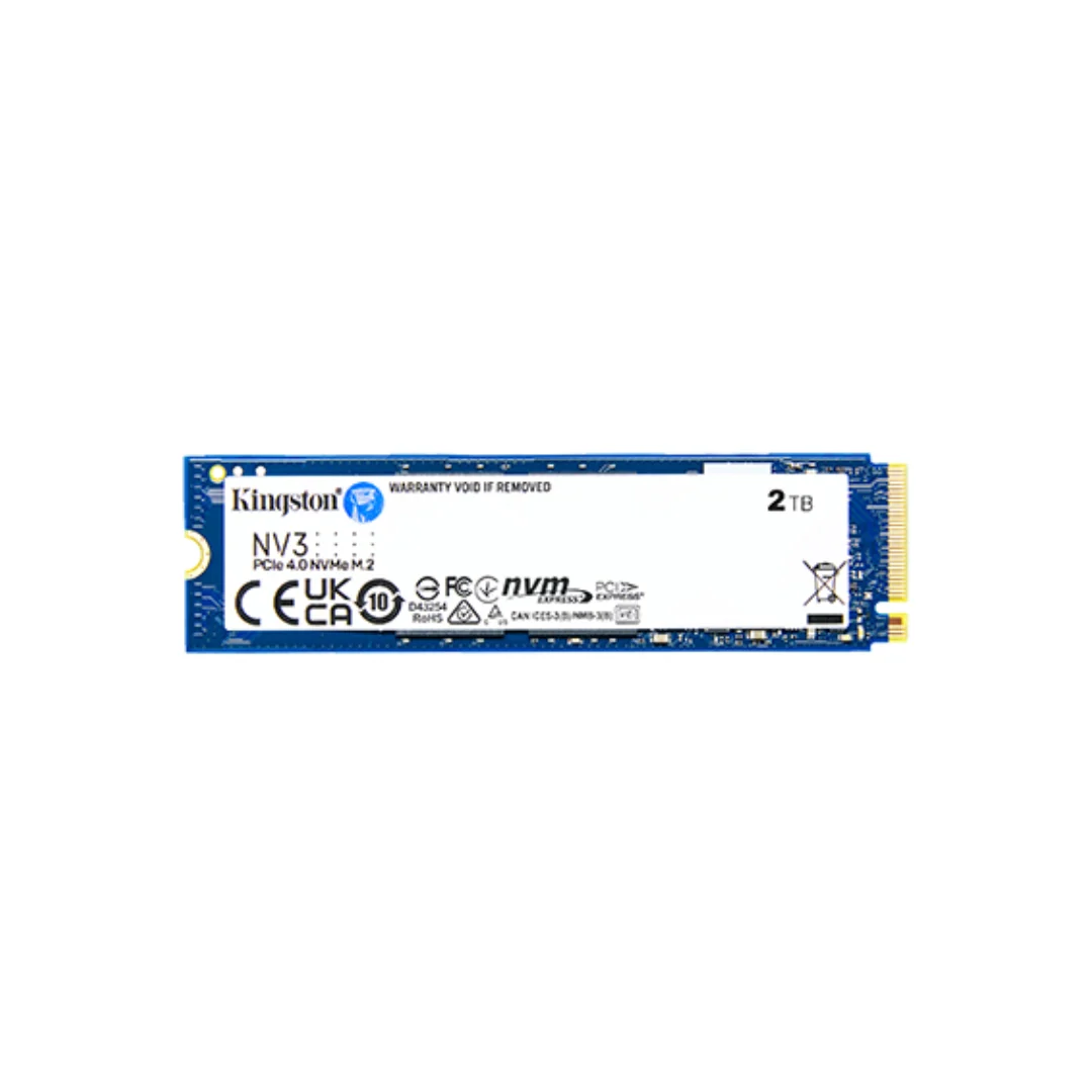 Kingston NV3 PCIe 4.0 NVMe M.2 Internal Desktop and Laptop SSD ( 1TB SNV3S/1000G - 2TB SNV3S/2000G ) - Image 2