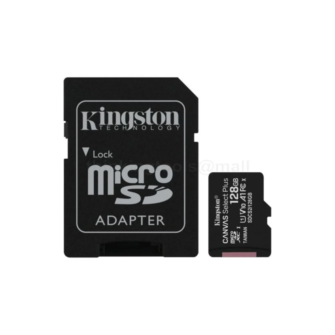 Kingston SDCS3/128GB Canvas Select Plus 128GB 100mb/s MicroSD Memory Card with Android A1 Performance Class - Image 3