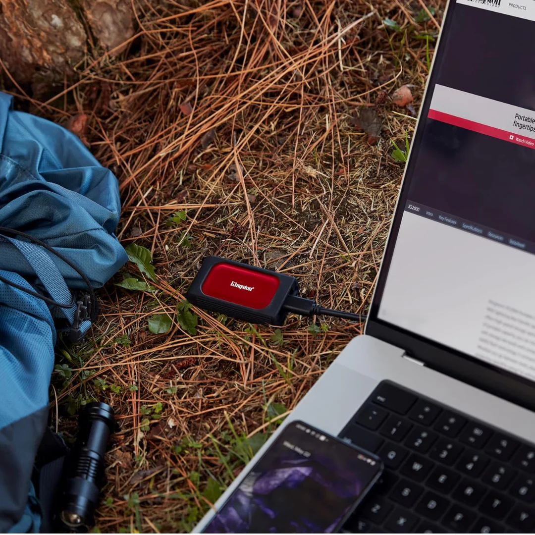 Kingston XS1000R 2TB SXS1000R/2000G External SSD Pocket-Sized USB 3.2 Gen 2  Up to 1050MBs - Image 4