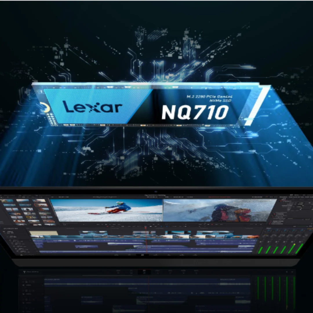 Lexar NQ710 M.2 500GB NVMe SSD Gen4 LNQ710X500G-RNNNG - Image 4