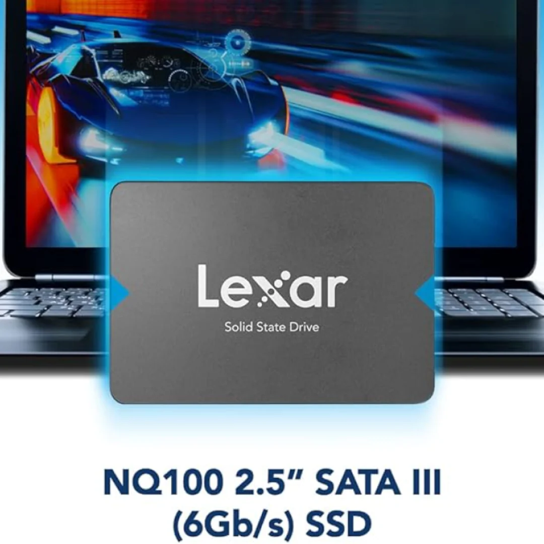Lexar NS100 256GB 2.5 Inch SATA III (6Gb/s) Easy Set Up SSD Solid State Drive - Image 2