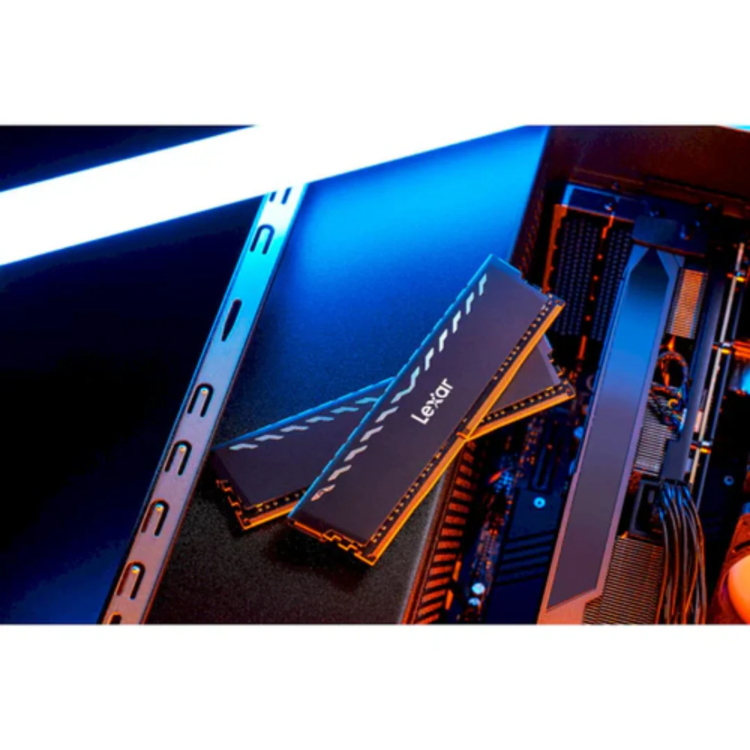 Lexar Thor 16GB 2x8GB DDR4 3600MHz Black CL18 Intel XMP 2.0 Gaming Desktop Memory LD4U08G36C18LG-RGD - Image 4