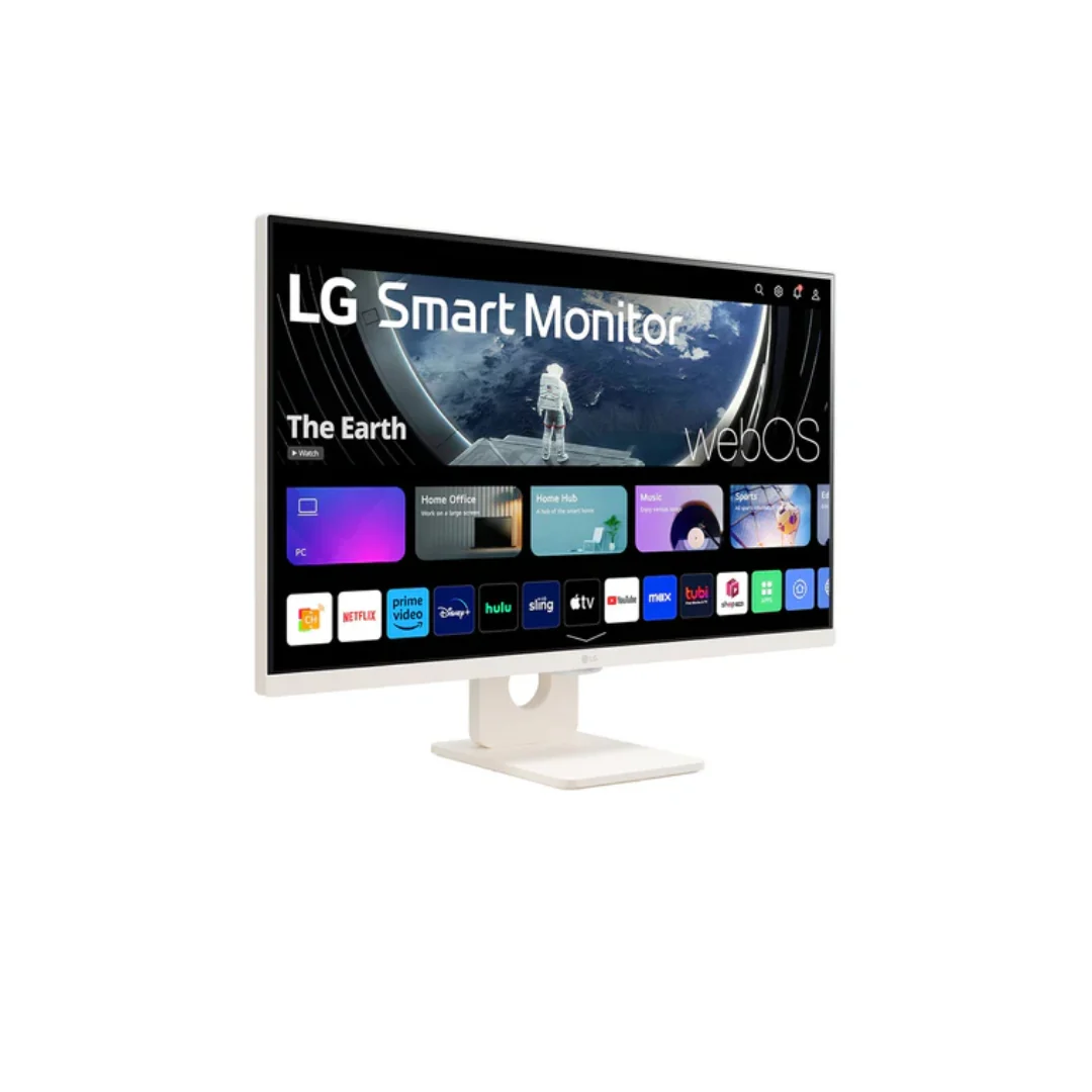 LG 27U511SA-W 27" IPS 100Hz FHD 1920x1080 5ms GTG Smart Monitor with webOS Tilt Adjustment - Image 3