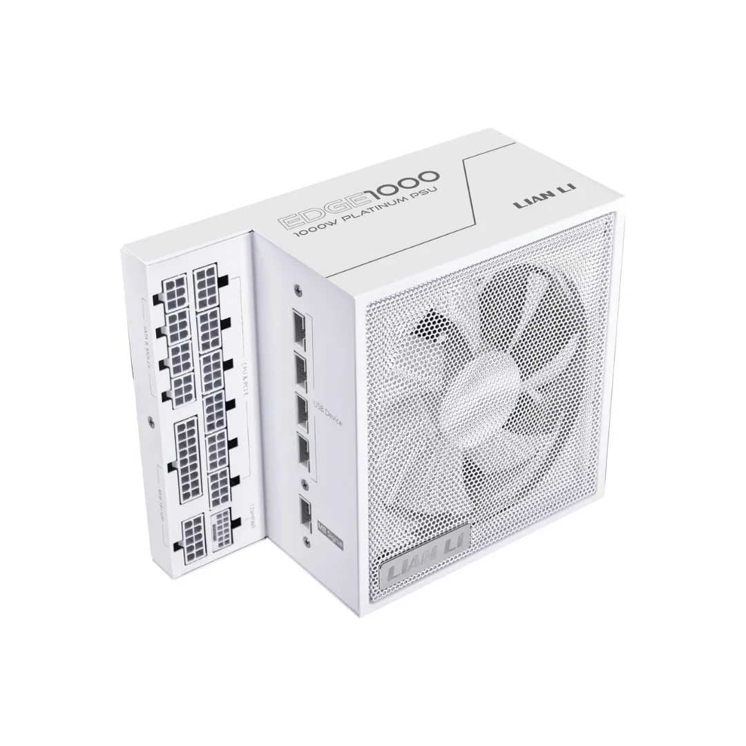 Lian Li Edge EG1000 Platinum 1000watts PSU Full Modular ATX3.1 PCIe5.1 L-shape for dual chamber - Image 2