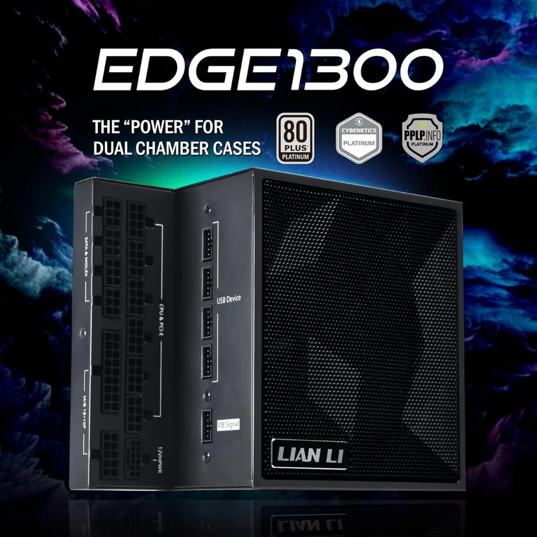 Lian Li EDGE 1300 Platinum 1300W ATX3.1 Power Supply EG1300 - Image 4