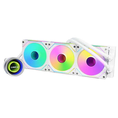Lian Li Galahad II Trinity 360mm UNI FAN SL-INF AIO CPU Liquid Cooler ARGB ( White GA2T36INW / Black GA2T36INB ) - Image 2