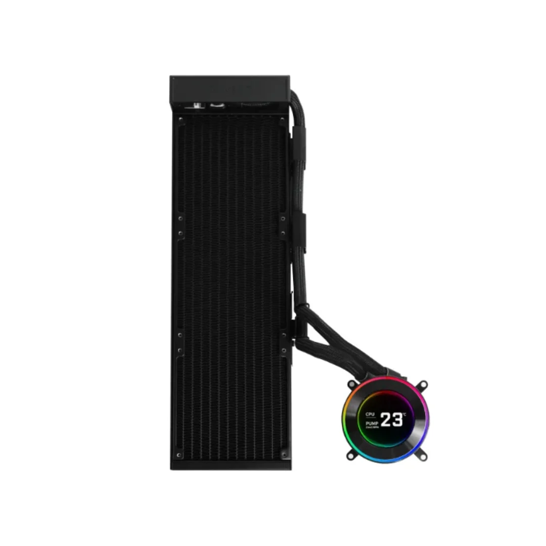 Lian Li HydroShift II LCD-C 360N 360mm AIO LC Cooler LCD Display Non-Fan ( Black | White G89.GHS2LCD36W.00 ) - Image 2