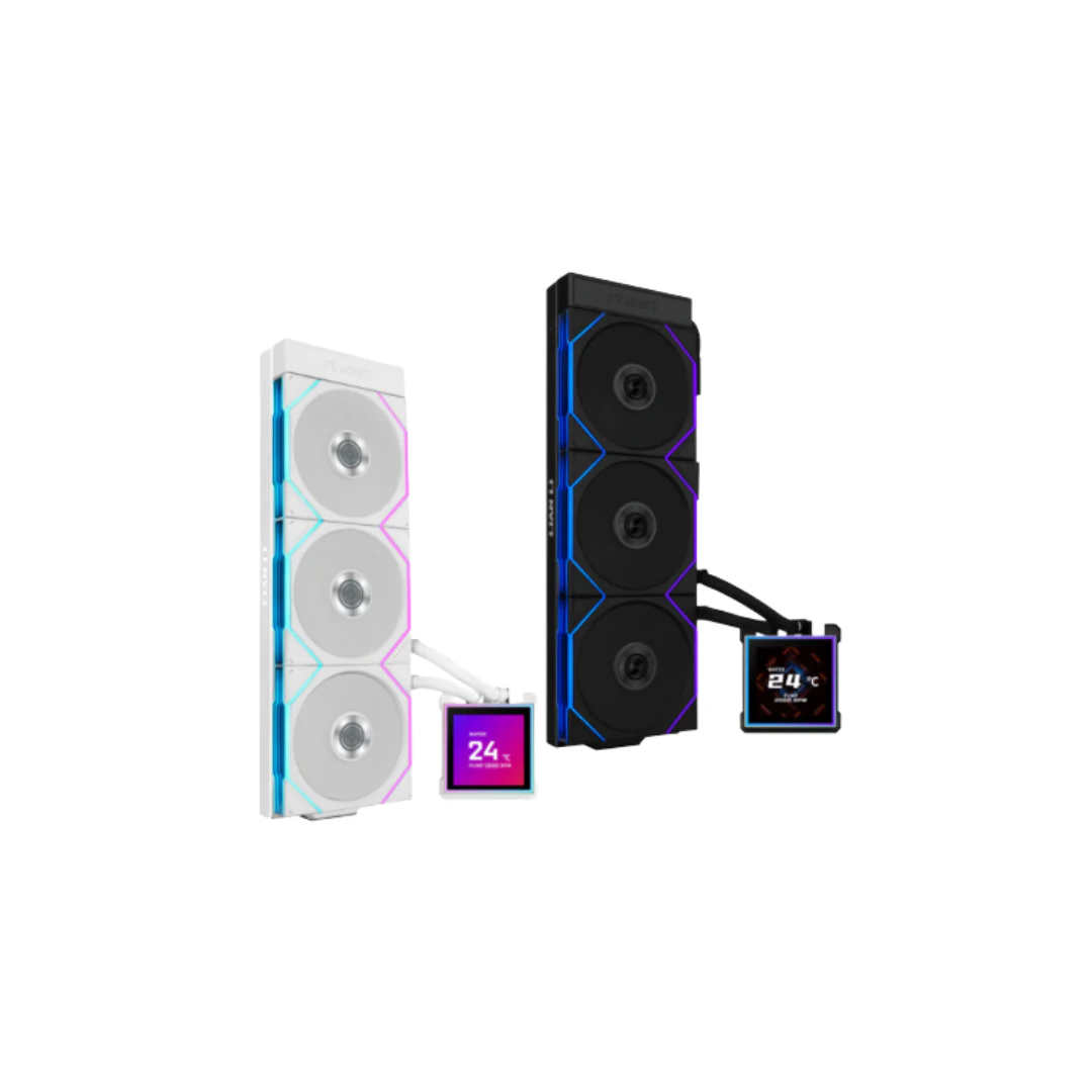 Lian Li HydroShift II LCD-S 360CL w/ SL Wireless Fan AIO Liquid Cooler (Black | White) - Image 3