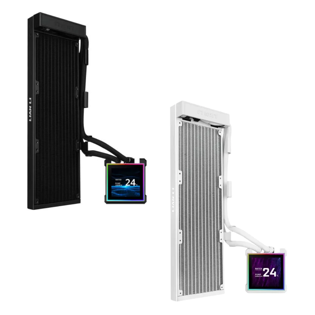 Lian Li HydroShift II LCD-S 360N 360mm AIO LC Cooler LCD Display Non-Fan ( Black G89.GHS2LCDS36NB.00 | White G89.GHS2LCDS36NW.00 ) - Image 3