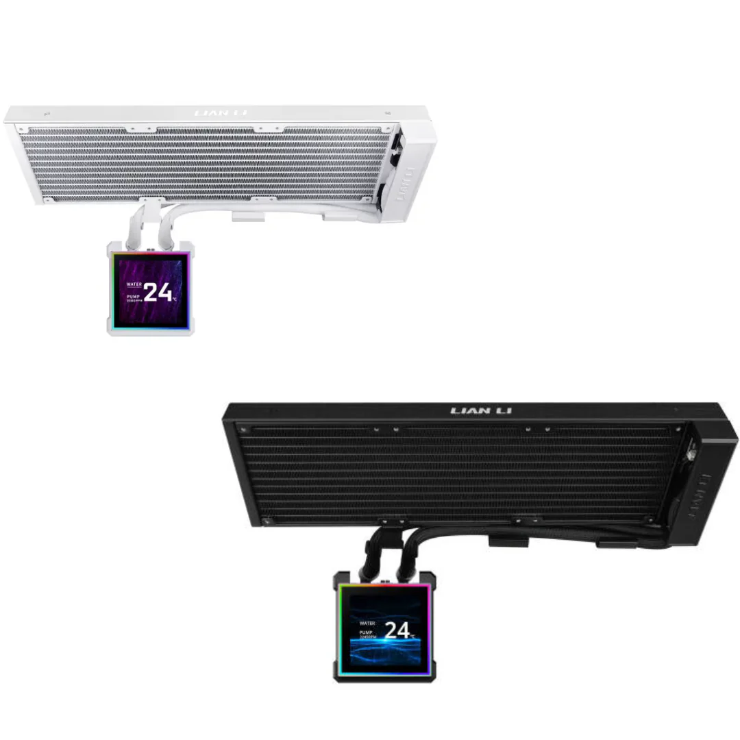 Lian Li HydroShift II LCD-S 360N 360mm AIO LC Cooler LCD Display Non-Fan ( Black G89.GHS2LCDS36NB.00 | White G89.GHS2LCDS36NW.00 ) - Image 4