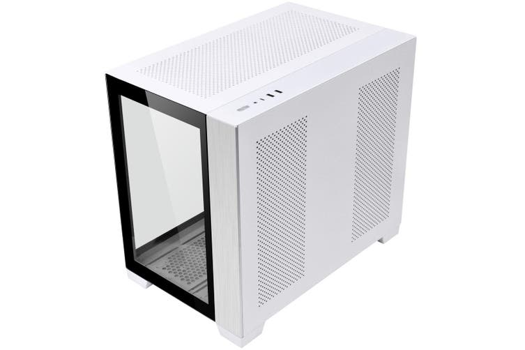 Lian Li O11 Dynamic MINI Dual-Chamber ITX Case (Black | White | Snow) - Image 3