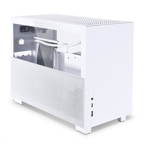 Lian Li Q58 Mesh ( Black Q58X3 | White Q58W3 ) PCIE 3.0 Riser TG Mini-ITX Case - Image 2