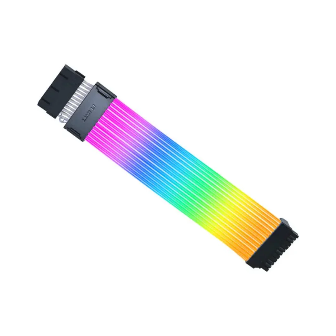 Lian Li Strimer Wireless 24P RGB 260mm Extension Cable with Controller PW24-1W-T BLACK - Image 2
