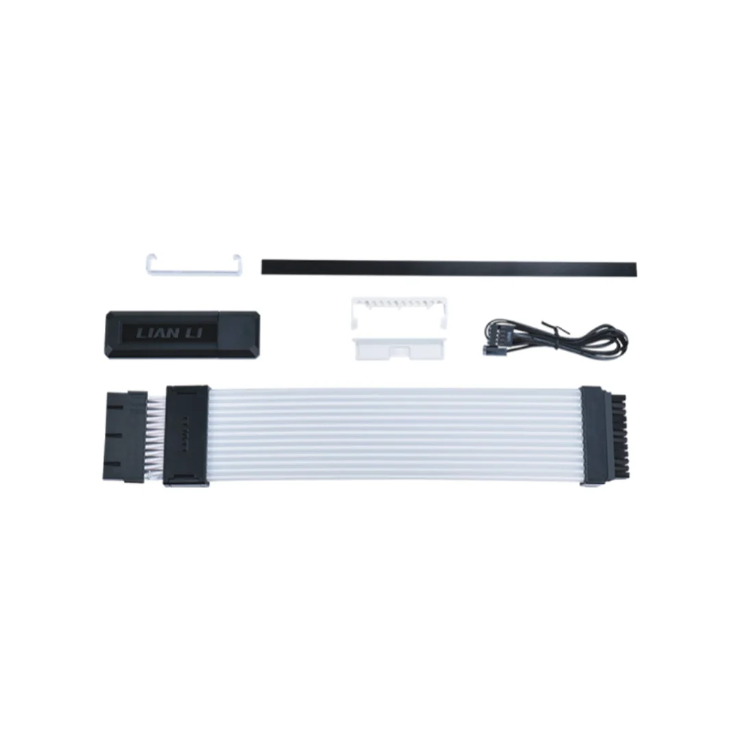 Lian Li Strimer Wireless 24P RGB 260mm Extension Cable with Controller PW24-1W-T BLACK - Image 3