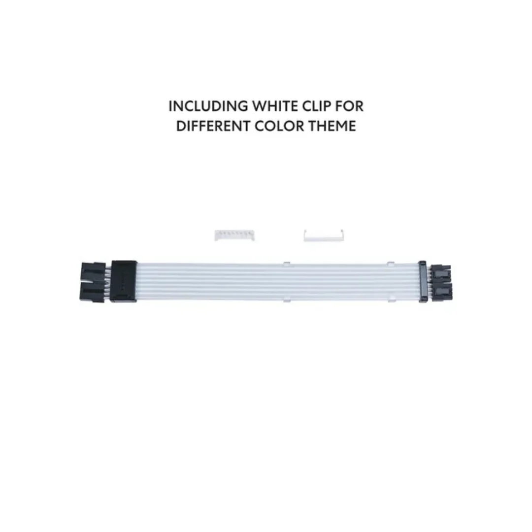 Lian-Li Strimer Wireless Dual 8P | Wireless controllable 2x 8-pin PCIe ARGB cable PW8-1W-CPU BLACK - Image 2