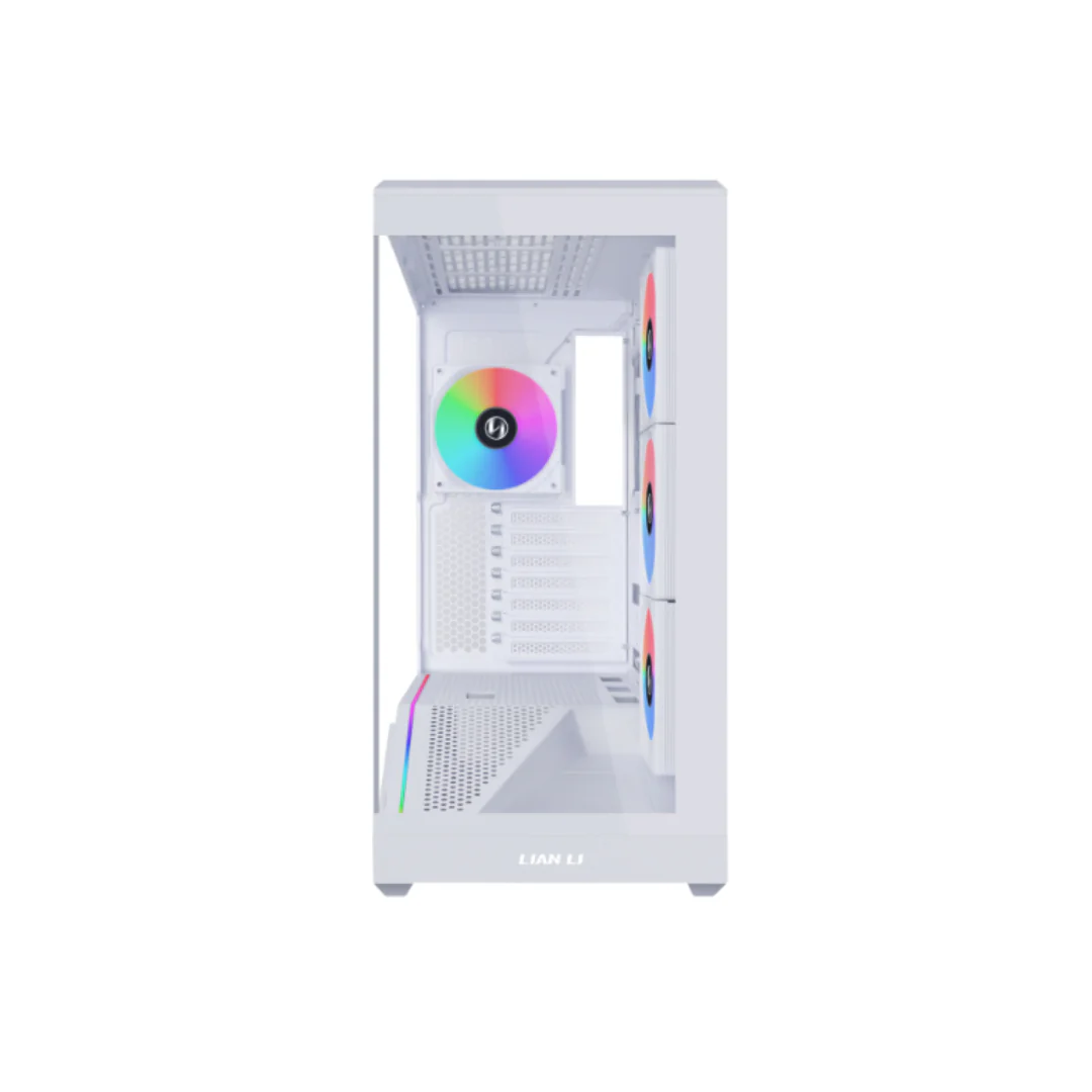 Lian Li Vector V100 ATX TG Mid-Tower PC Case with Pre-Installed LED RGB Strip ( Black V100X | White V100W ) - Image 4