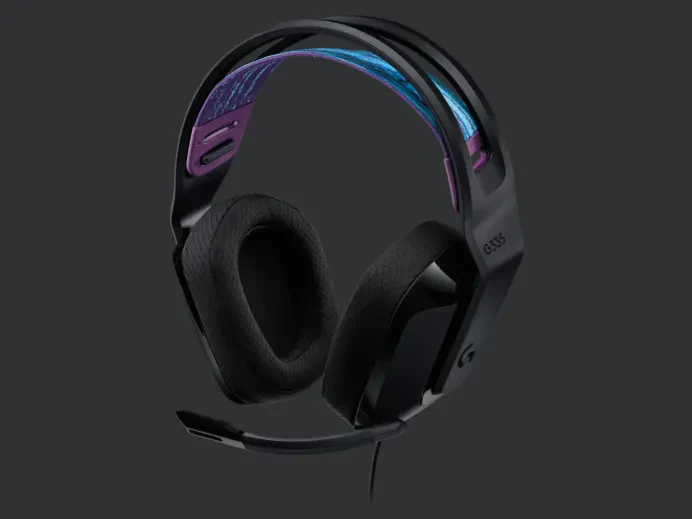 Logitech G335 Black Gaming Headset - Image 2