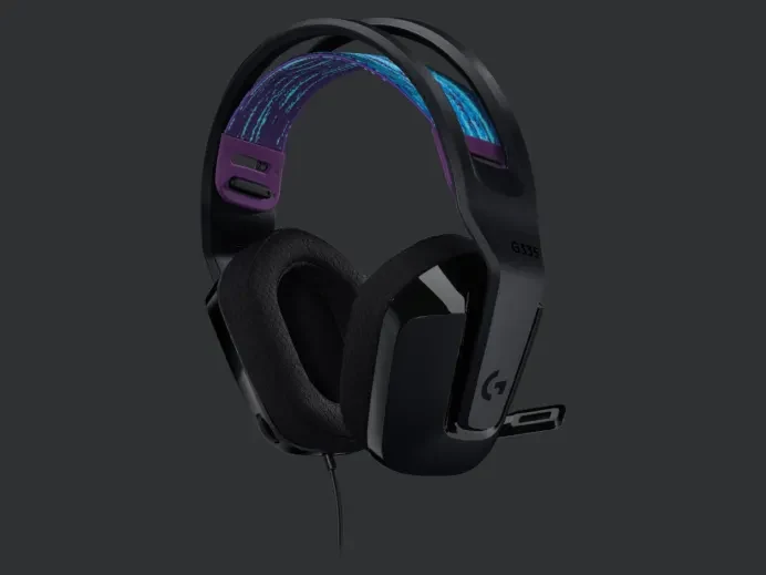 Logitech G335 Black Gaming Headset - Image 4