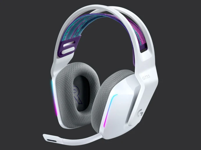 Logitech G733 Lightspeed Wireless RGB Gaming Headset ( Black | Lilac | White ) - Image 3