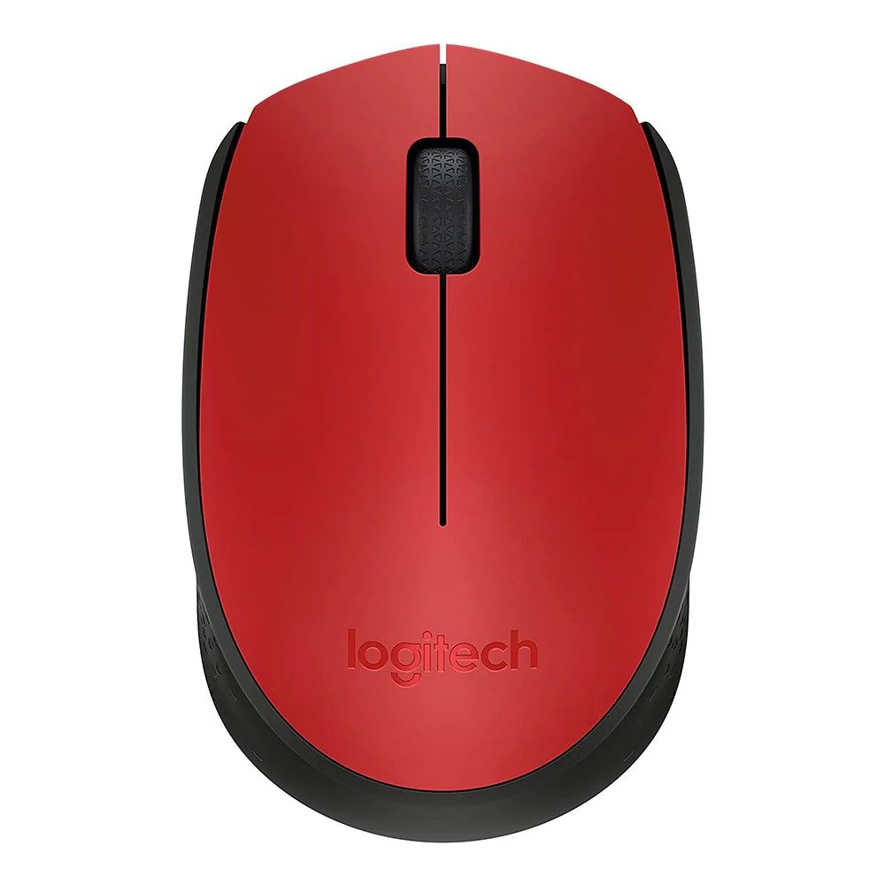 Logitech M171 Wireless Mouse - Grey | Blue | Red - Image 3