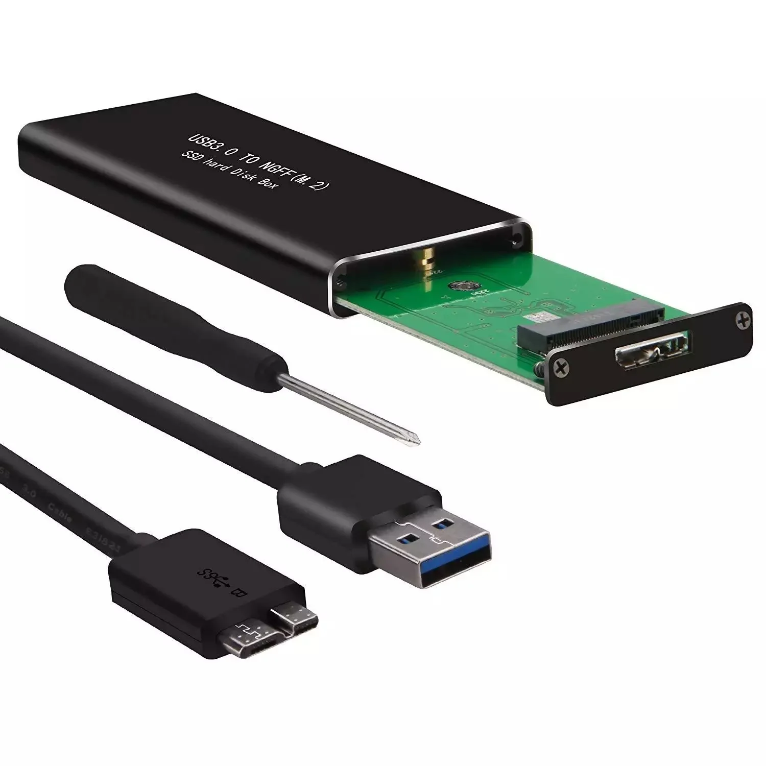 M.2 NGFF to USB3.0 Enclosure / Adapter Converter - Image 3