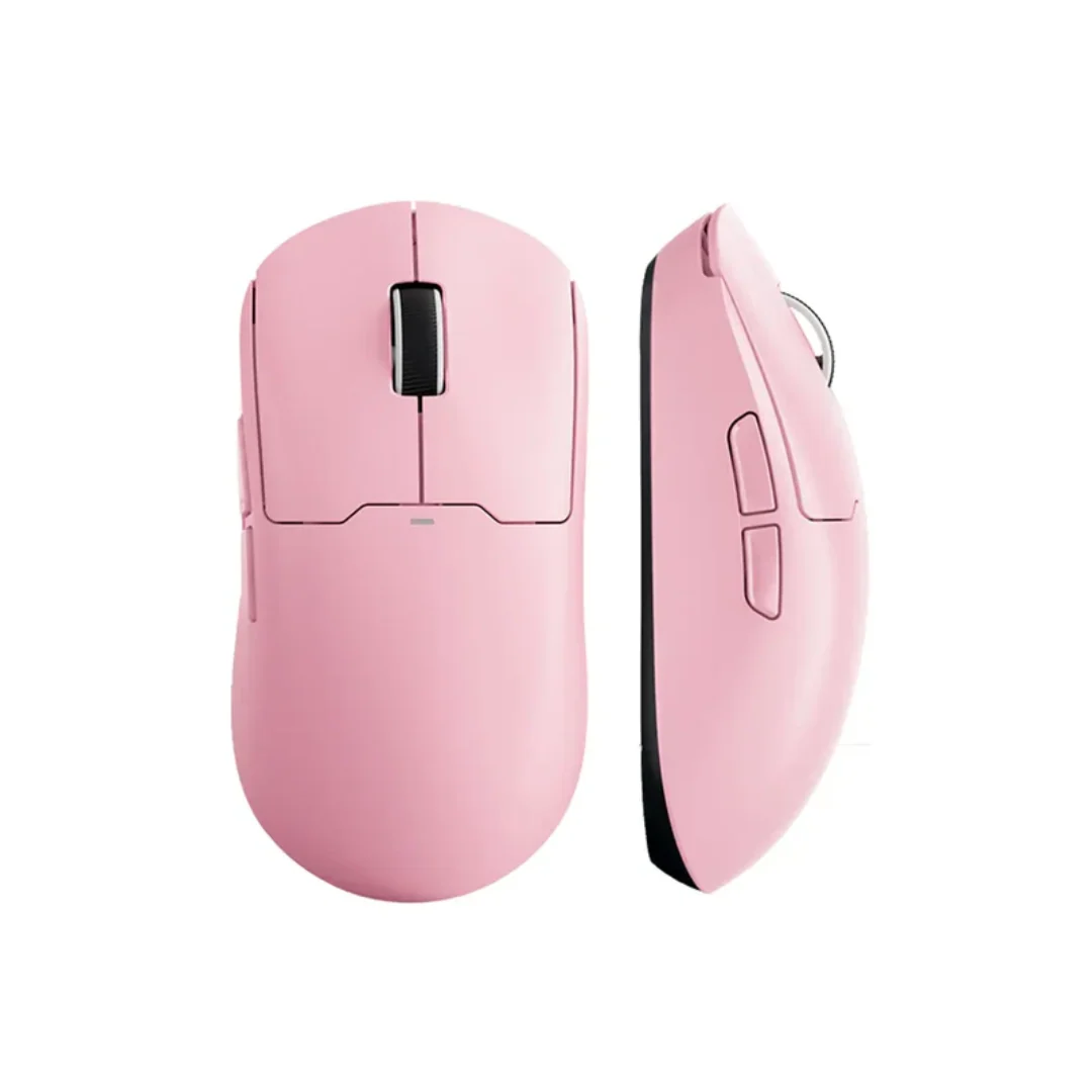 MCHOSE A5 Ultra Tri-Mode Wireless Gaming Mouse Light Pink - Image 2
