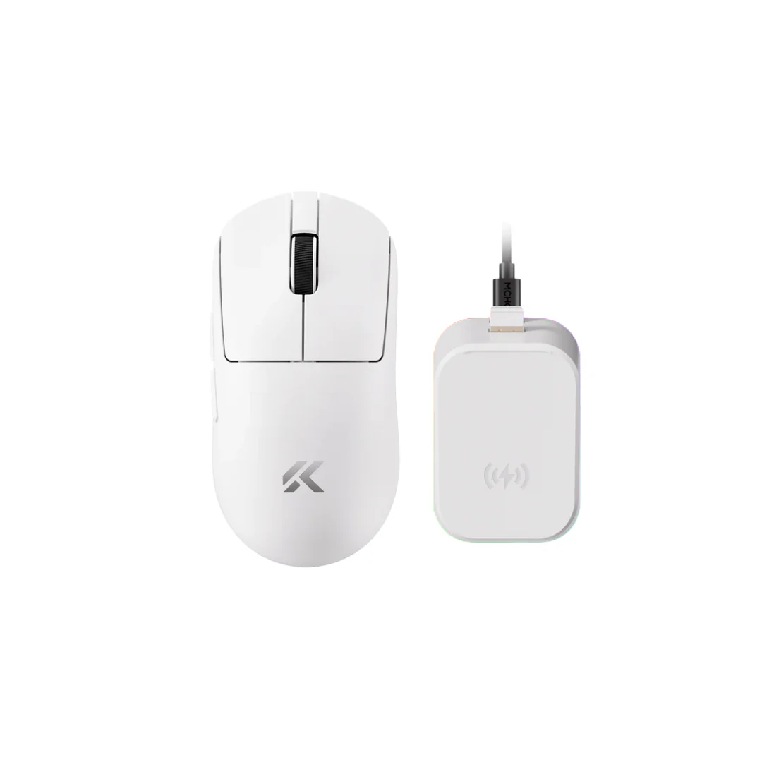MCHOSE A7 V2 Ultra+ Lightweight Tri-Mode Wireless Gaming Mouse (Black | White | Rose Red) - Image 2