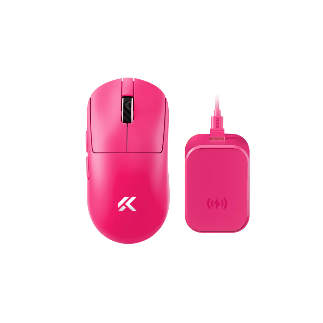 MCHOSE A7 V2 Ultra+ Lightweight Tri-Mode Wireless Gaming Mouse (Black | White | Rose Red) - Image 3