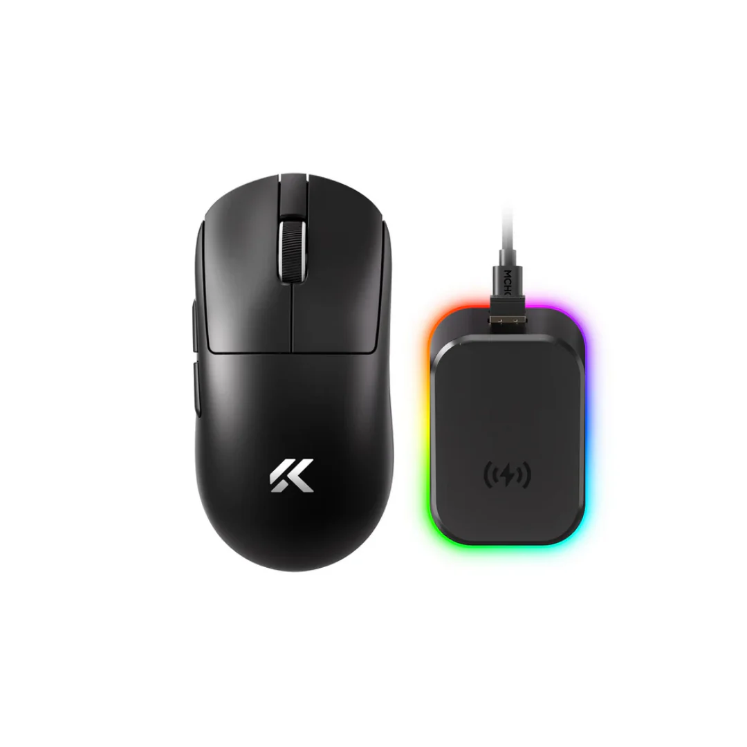MCHOSE A7 V2 Ultra+ Lightweight Tri-Mode Wireless Gaming Mouse (Black | White | Rose Red) - Image 4