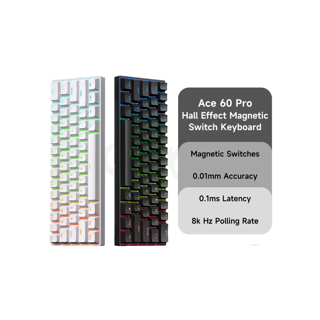 MCHOSE Ace 60 Pro Hall Effect Magnetic Switch Gaming Keyboard - 60% Layout Wired - Image 6