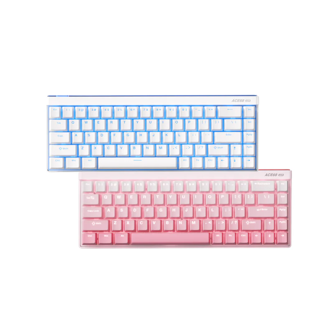 MCHOSE Ace 68 Air Hall Effect Gaming Keyboard - 65% Layout Wired