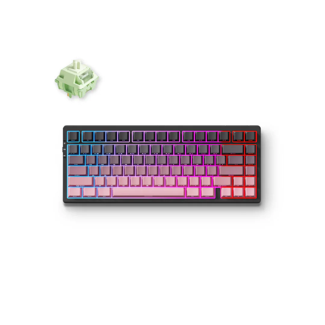 MCHOSE G75 Pro Tri-mode Gasket Structure (Matcha Latte Switch V2) Gaming Mechanical Keyboard - 8000mAh Battery - Image 3