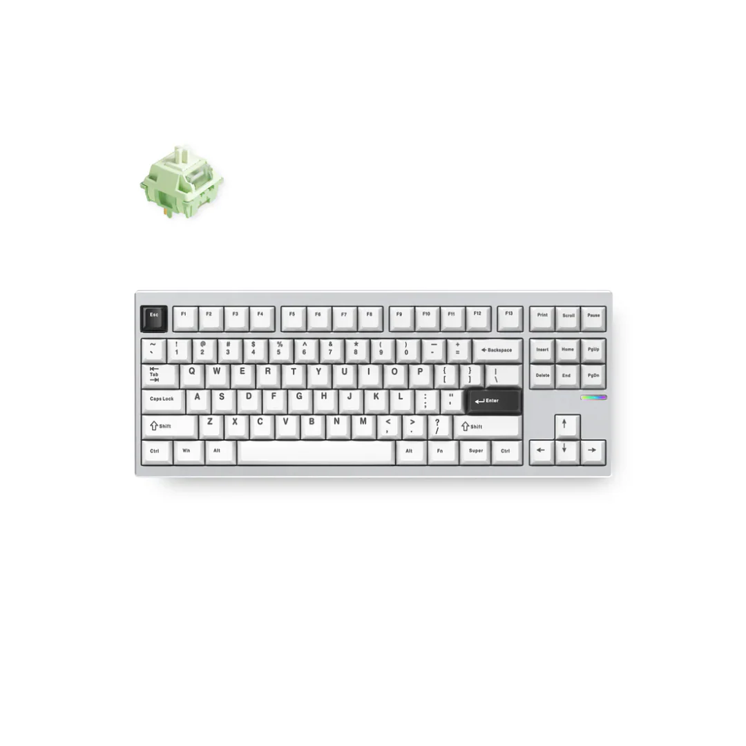 MCHOSE GX87 Max Full CNC Aluminum Custom Mechanical Keyboard - 87% Layout, Tri-mode Connectivity, 8000mAh Battery - Image 2