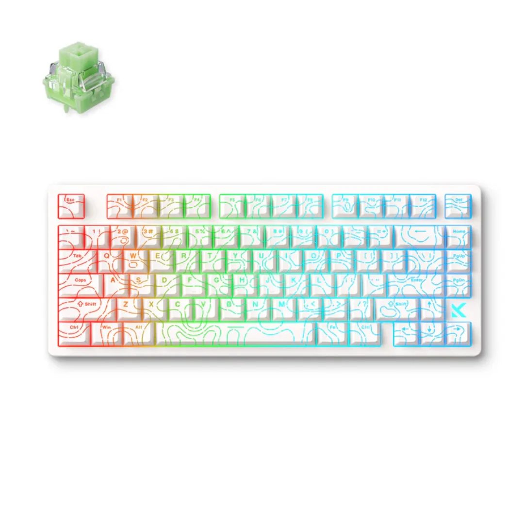 MCHOSE Jet 75 Hall Effect (Kailh Magnetic God Switch / Starburst Magnetic Switch) Gaming Keyboard - 75% Layout Wired - Image 2