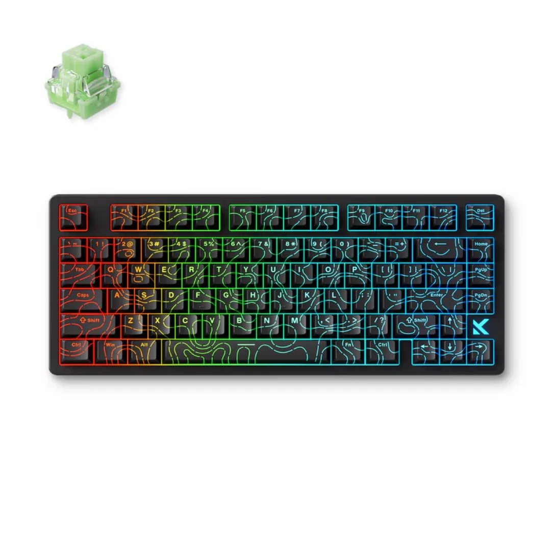 MCHOSE Jet 75 Hall Effect (Kailh Magnetic God Switch / Starburst Magnetic Switch) Gaming Keyboard - 75% Layout Wired - Image 3