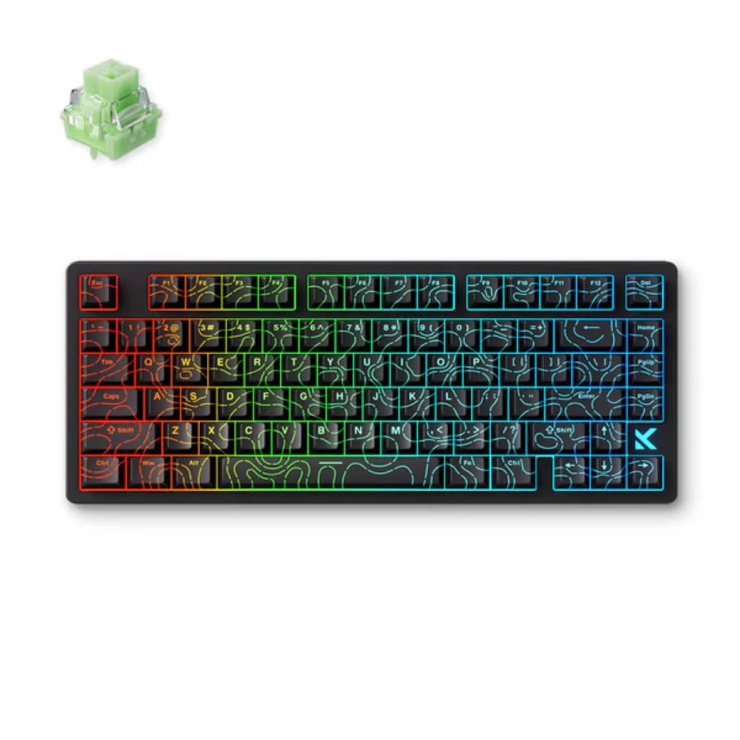 MCHOSE Jet 75 Hall Effect (Kailh Magnetic God Switch / Starburst Magnetic Switch) Gaming Keyboard - 75% Layout Wired - Image 8