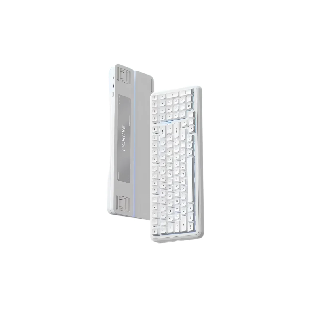 MCHOSE K99 V3 Wireless Gasket Mount (Icy Creamiscle Switch) Mechanical Keyboard - 98% Layout, Tri-mode, 10000mAh Battery, 16k Polling Rate - Image 2
